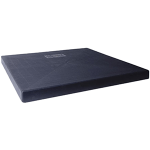 EcoPad Black Plastic Pad, 24 x 24 x 3"