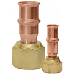 RLS Copper Press SAE Flare (Crimp), 1/4"