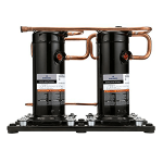 Tandem Scroll Compressor, 200/230-3-60, POE