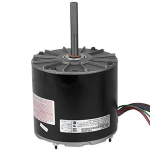 Condenser Fan Motor, 1/8 hp, 1075 rpm, 2-Speed, CW, 230V