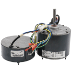 Condenser Fan Motor, 1/2 hp, 1100 rpm, 1-Speed, CW EOS, 208/230V