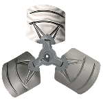 Blower Wheel, 10X8, CW, 1/2" Bore