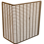 Coil Guard Panel, C-Base, 29", Champagne, RH