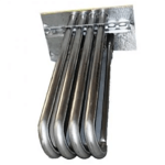 Heat Exchanger, 4 Tube, Aluminum